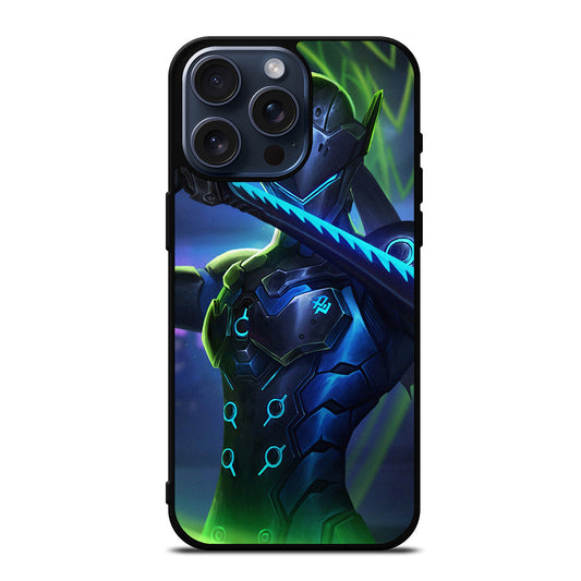 OVERWATCH GENJI SAMURAI ART iPhone 15 Pro Max Case Cover