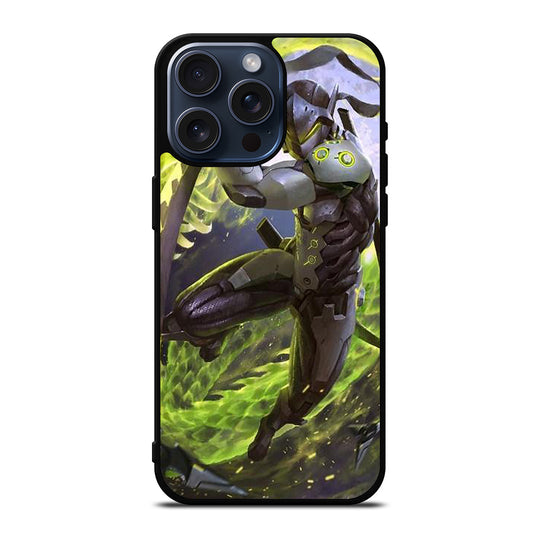 OVERWATCH GENJI SAMURAI iPhone 15 Pro Max Case Cover