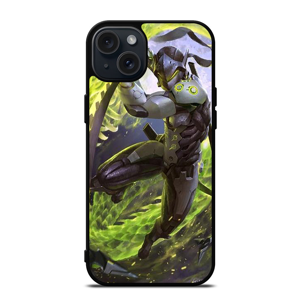 OVERWATCH GENJI SAMURAI iPhone 15 Plus Case Cover casecentro