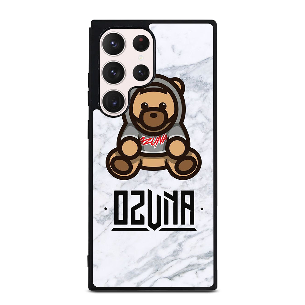 OZUNA BEAR LOGO MARBLE Samsung Galaxy S23 Ultra Case Cover