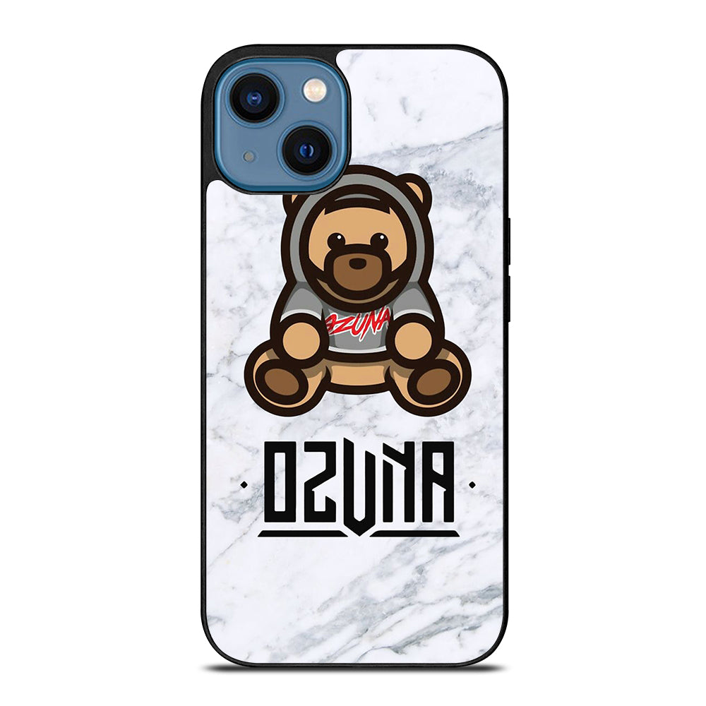 OZUNA BEAR LOGO MARBLE iPhone 14 Case Cover