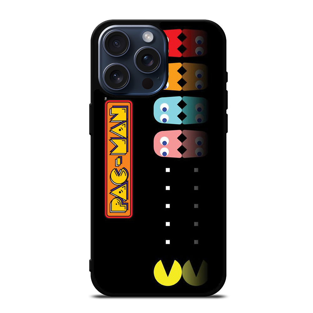 PAC MAN AND GHOST iPhone 15 Pro Max Case Cover