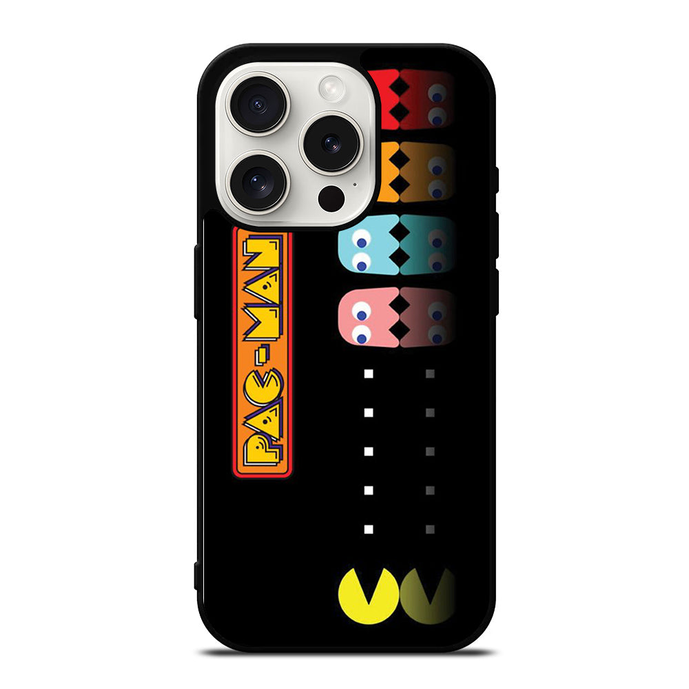 PAC MAN AND GHOST iPhone 15 Pro Case Cover