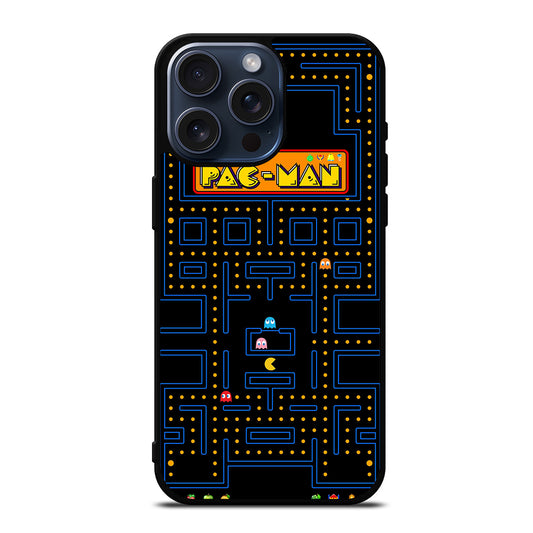 PAC MAN RETRO GAME iPhone 15 Pro Max Case Cover