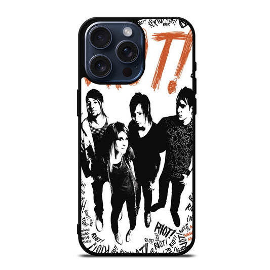 PARAMORE BAND RIOT iPhone 15 Pro Max Case Cover
