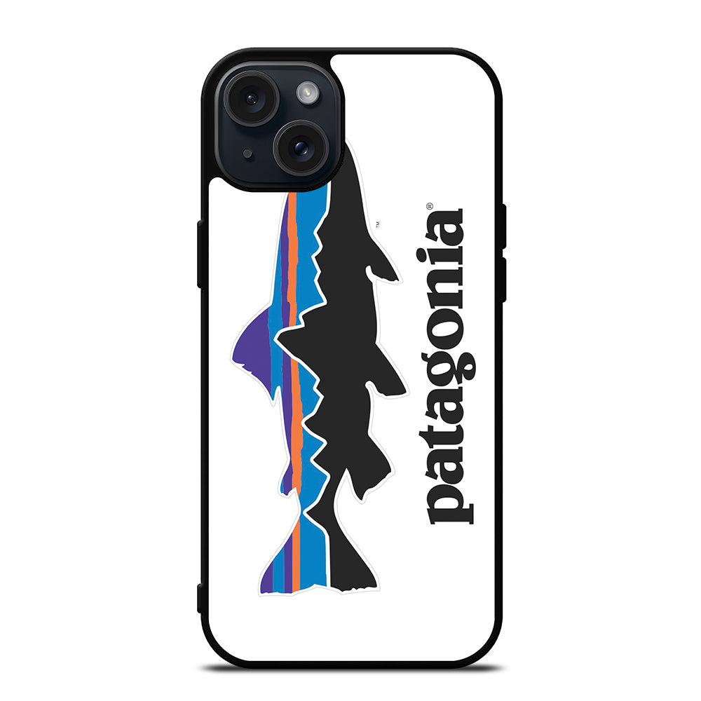 PATAGONIA FISHING LOGO 2 iPhone 15 Plus Case Cover