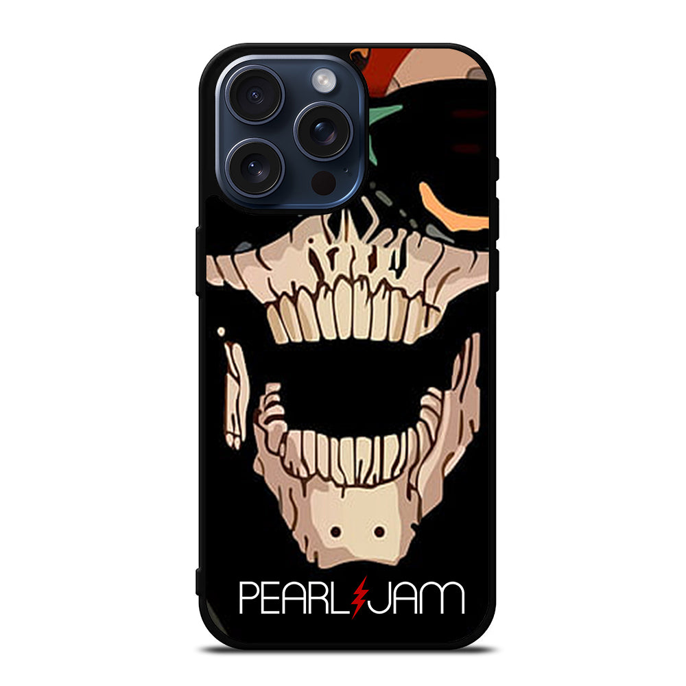PEARL JAM SKULL LOGO iPhone 15 Pro Max Case Cover