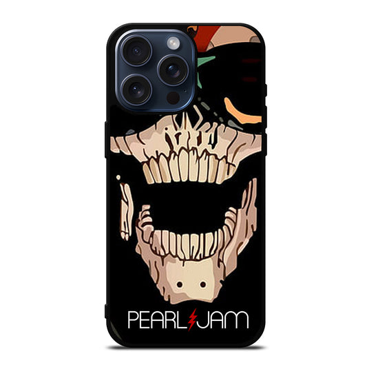 PEARL JAM SKULL LOGO iPhone 15 Pro Max Case Cover