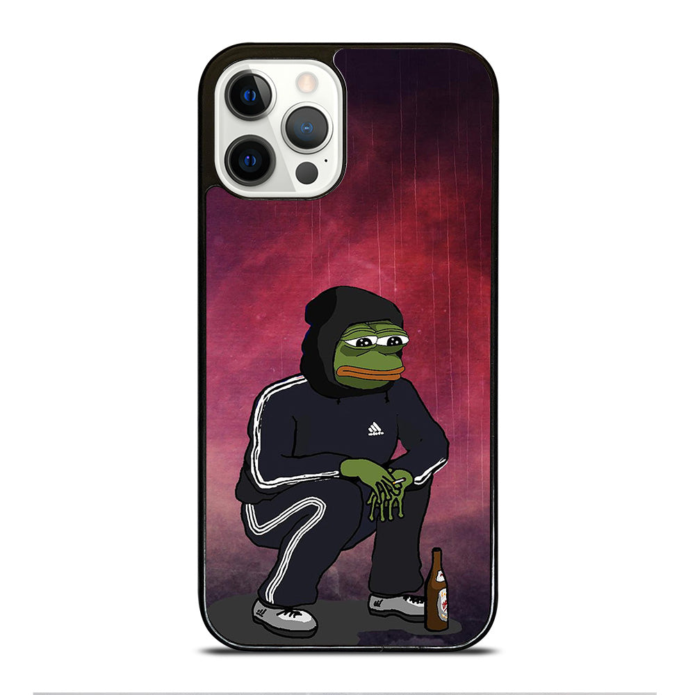 PEPE THE SMUG FROG SAD iPhone 12 Pro Case Cover