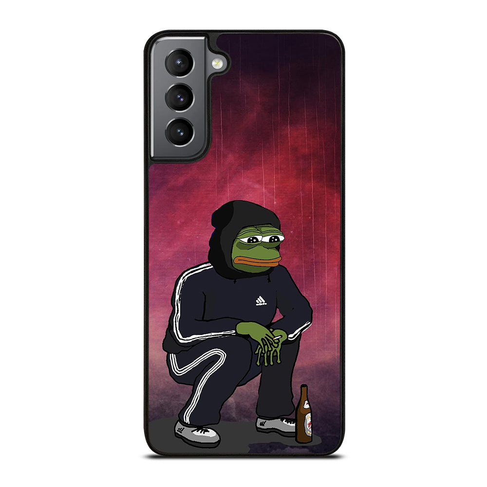 PEPE THE SMUG FROG SAD Samsung Galaxy S21 Plus Case Cover