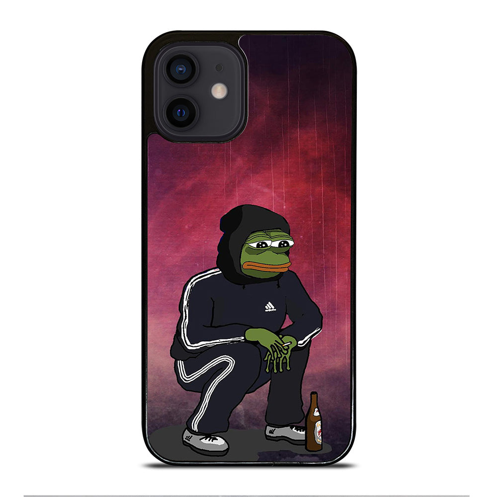 PEPE THE SMUG FROG SAD iPhone 12 Mini Case Cover