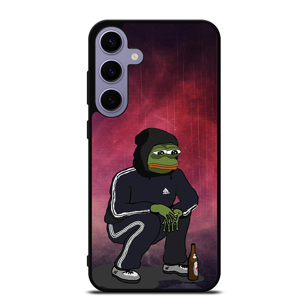 PEPE THE SMUG FROG SAD Samsung Galaxy S24 Plus Case Cover