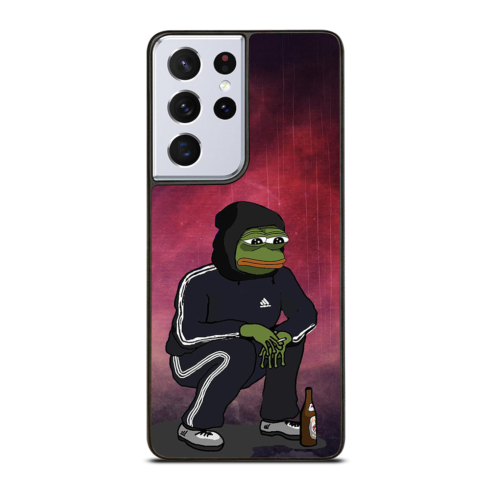 PEPE THE SMUG FROG SAD Samsung Galaxy S21 Ultra Case Cover