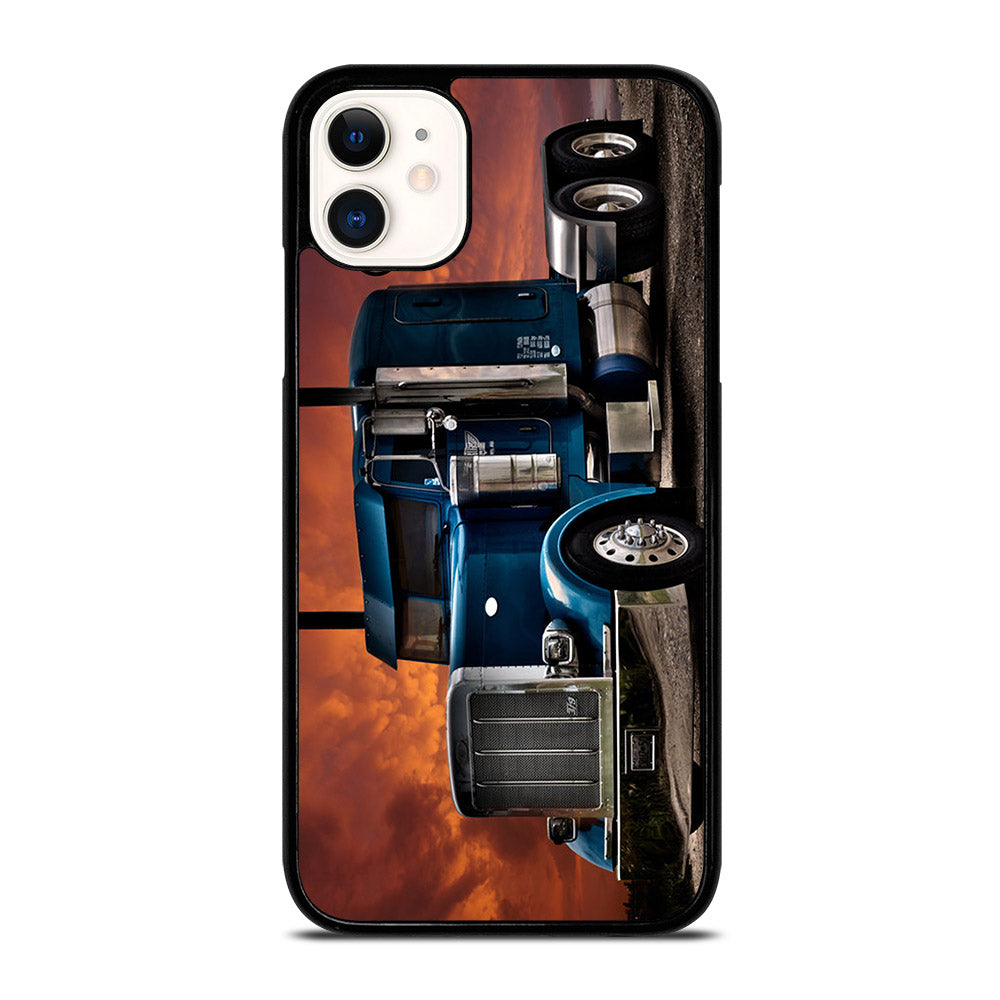 PETERBILT TRUCK BLUE iPhone 11 Case Cover