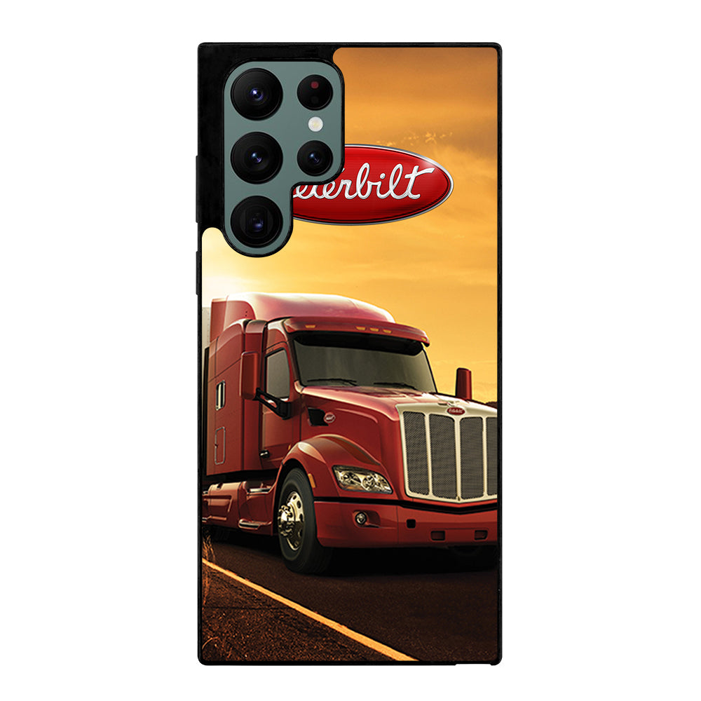 PETERBILT TRUCK RED Samsung Galaxy S22 Ultra Case Cover