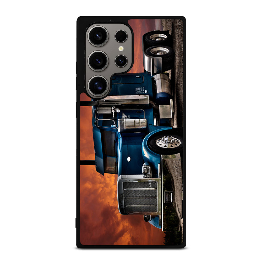 PETERBILT TRUCK BLUE Samsung Galaxy S24 Ultra Case Cover