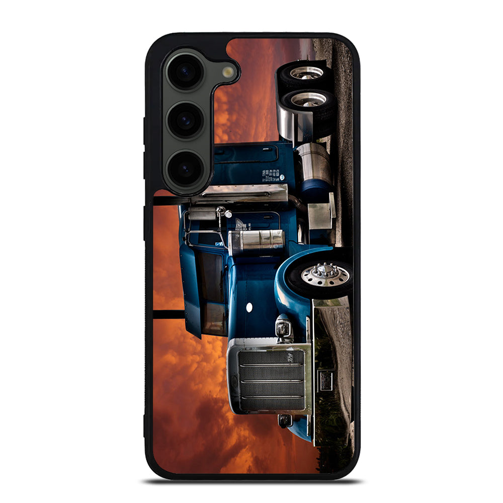 PETERBILT TRUCK BLUE Samsung Galaxy S23 Plus Case Cover