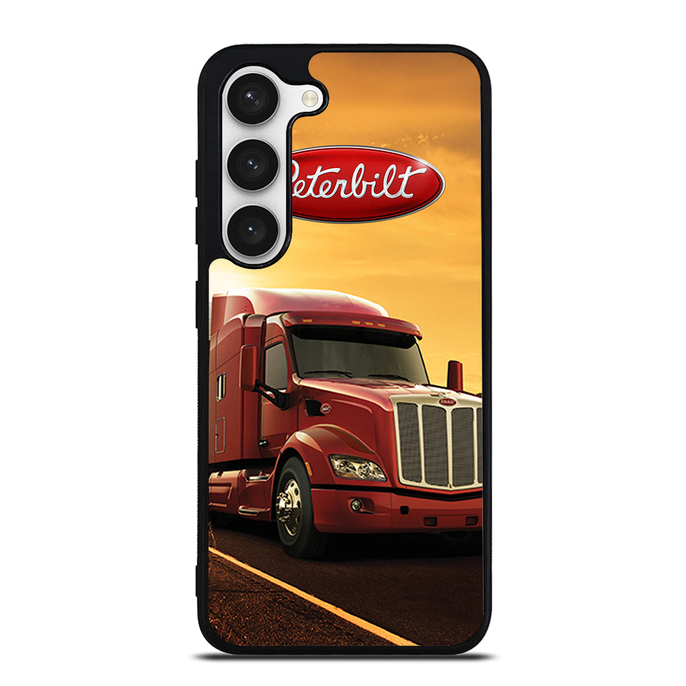 PETERBILT TRUCK RED Samsung Galaxy S23 Case Cover