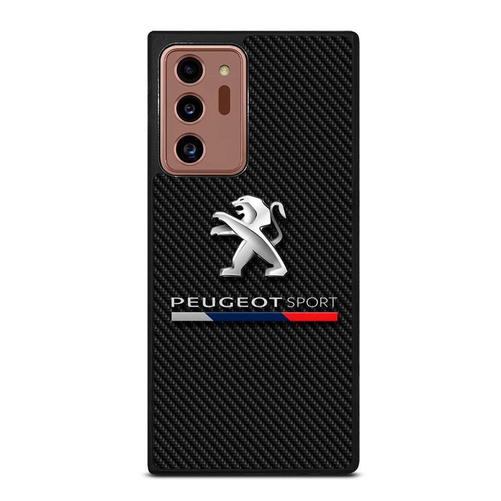 PEUGEOT CARBON LOGO Samsung Galaxy Note 20 Ultra Case Cover
