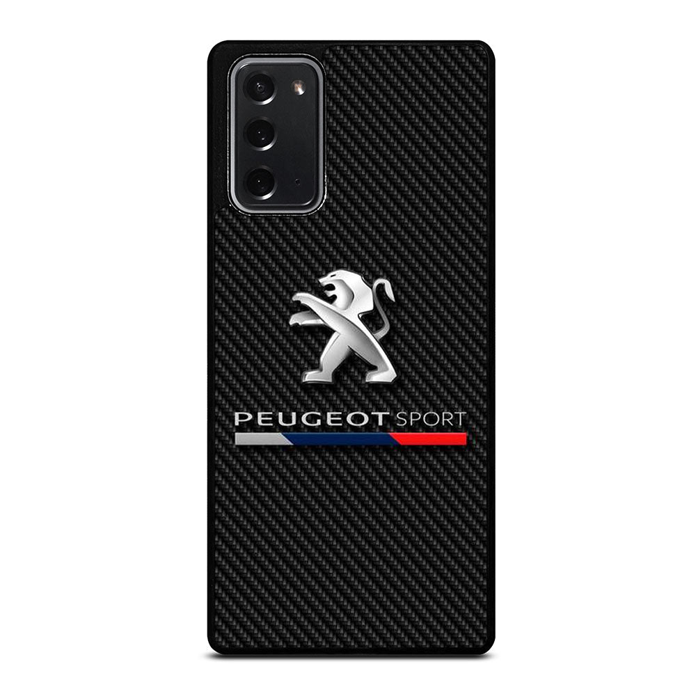 PEUGEOT CARBON LOGO Samsung Galaxy Note 20 Case Cover