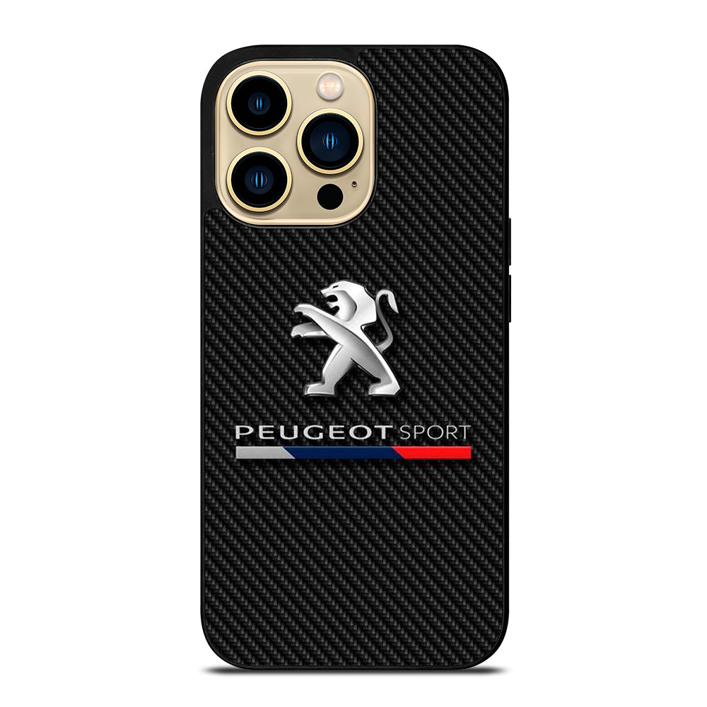 PEUGEOT CARBON LOGO iPhone 14 Pro Max Case Cover