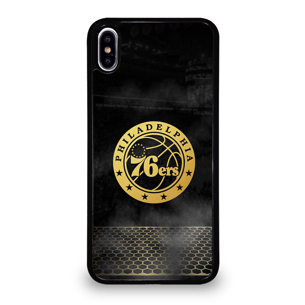 PHILADELPHIA 76ERS GOLD LOGO iPhone XS Max Case Cover