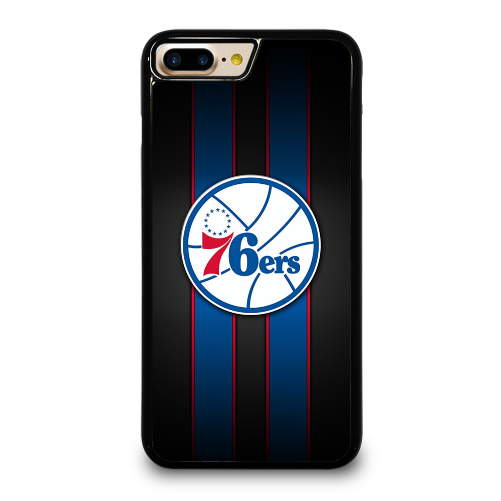PHILADELPHIA 76ERS STRIPE LOGO iPhone 7 / 8 Plus Case Cover