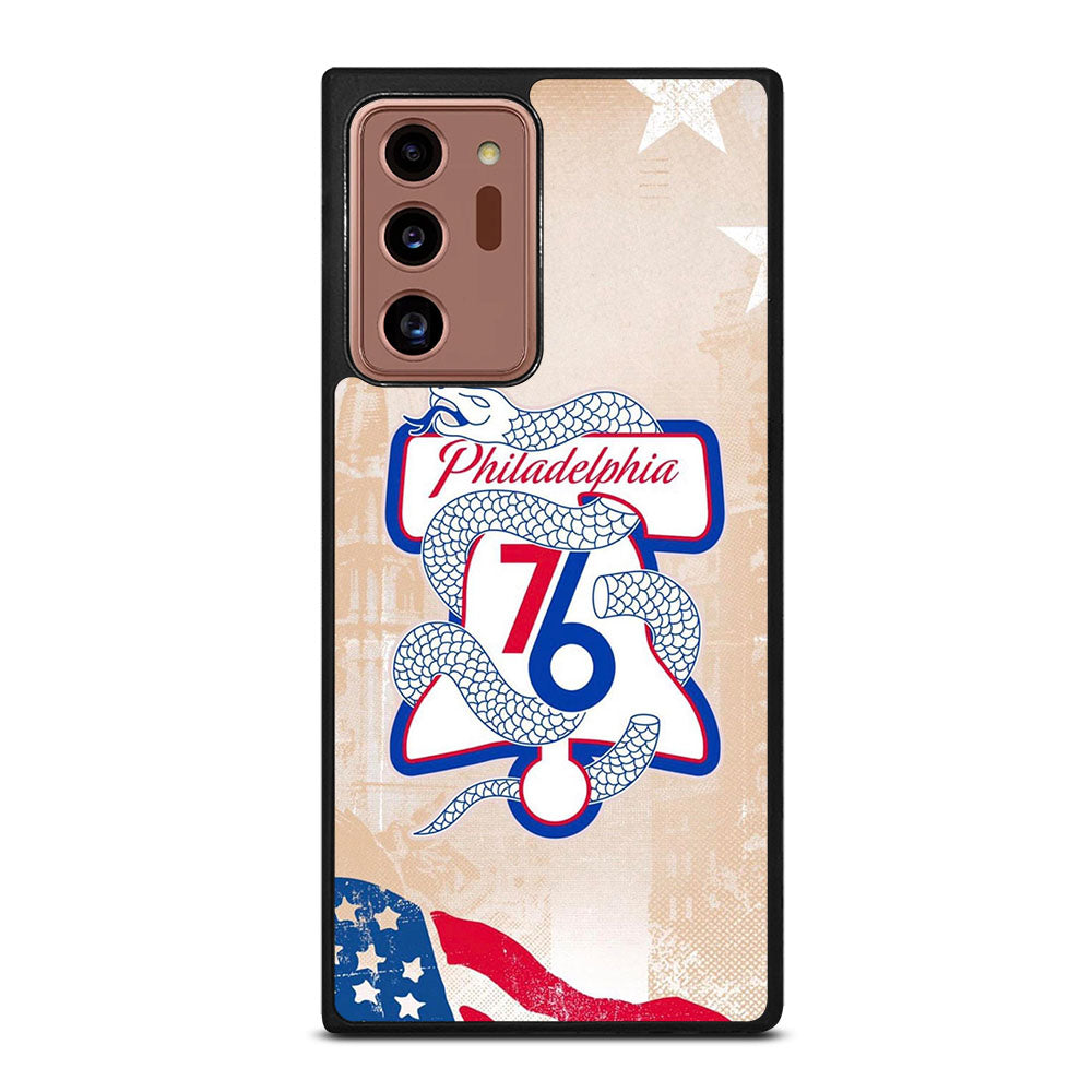 PHILADELPHIA 76ERS VINTAGE LOGO Samsung Galaxy Note 20 Ultra Case Cover