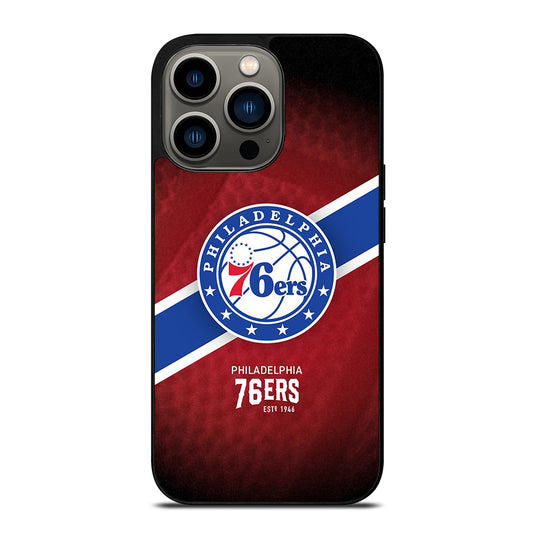 PHILADELPHIA 76ERS NBA iPhone 13 Pro Case Cover