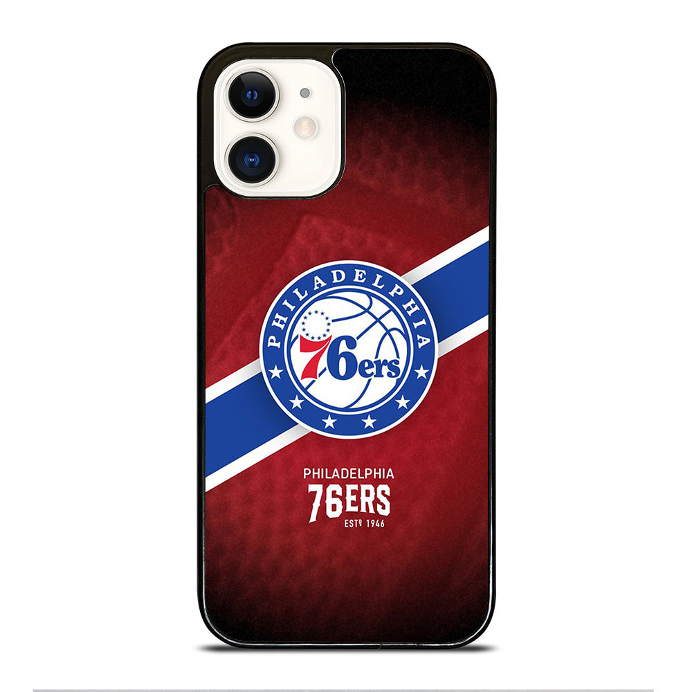 PHILADELPHIA 76ERS NBA iPhone 12 Case Cover