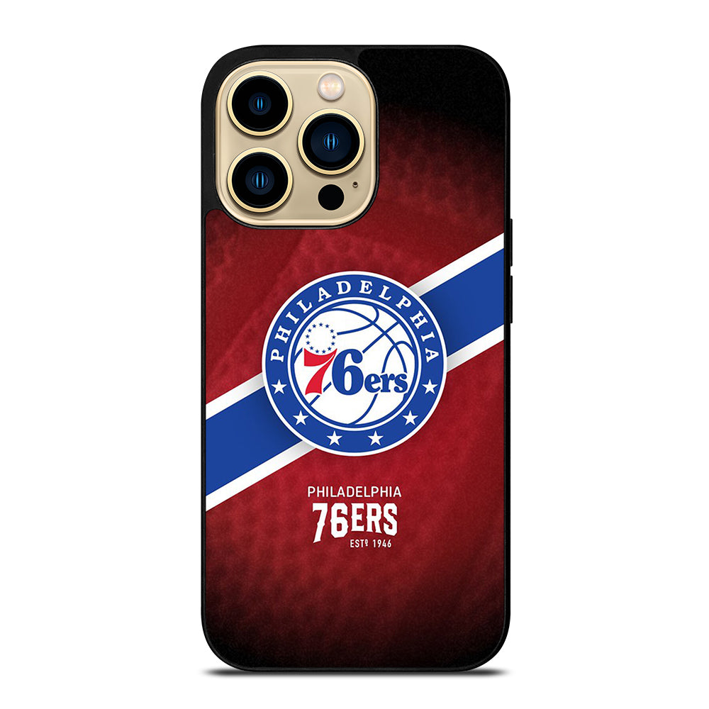 PHILADELPHIA 76ERS NBA iPhone 14 Pro Max Case Cover