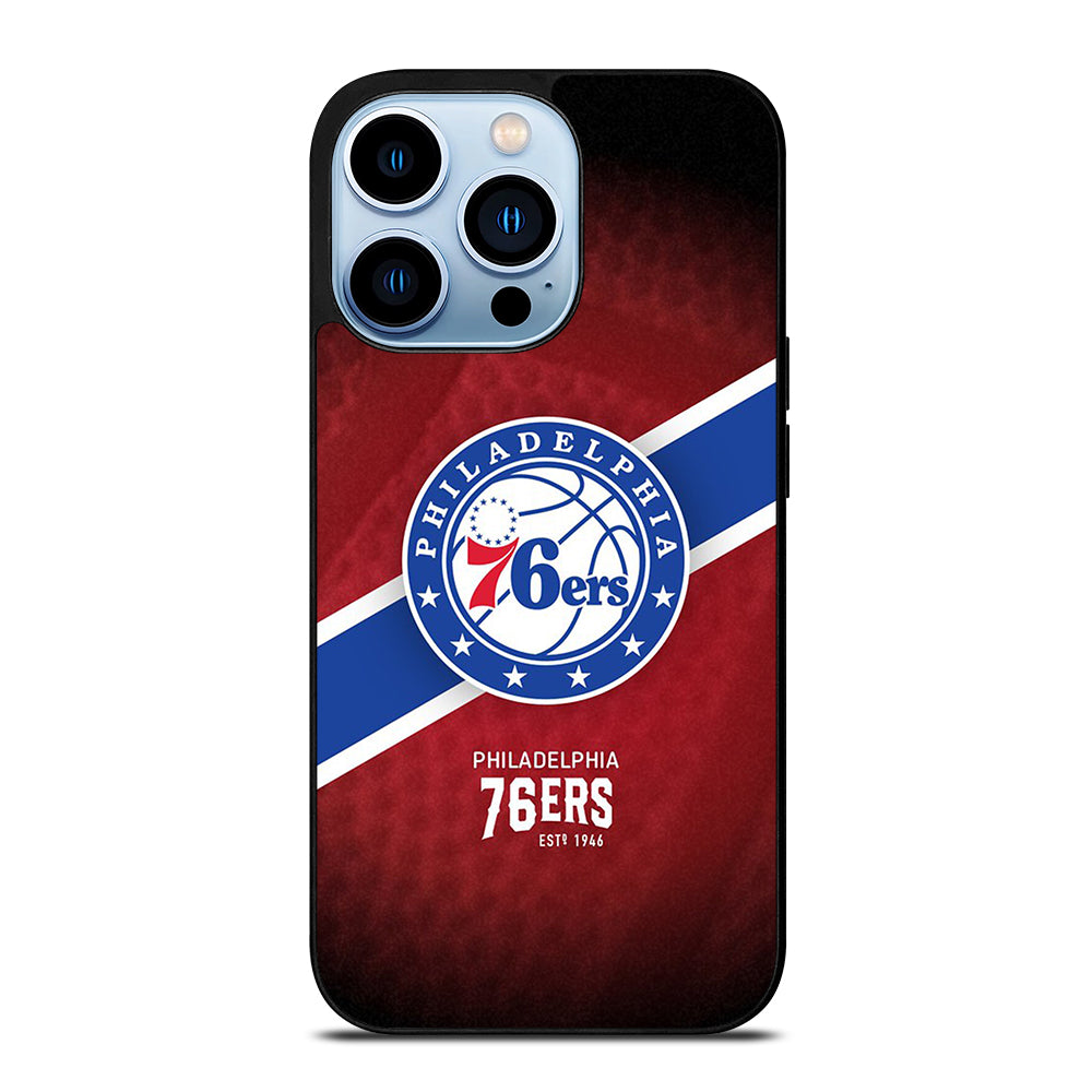 PHILADELPHIA 76ERS NBA iPhone 13 Pro Max Case Cover