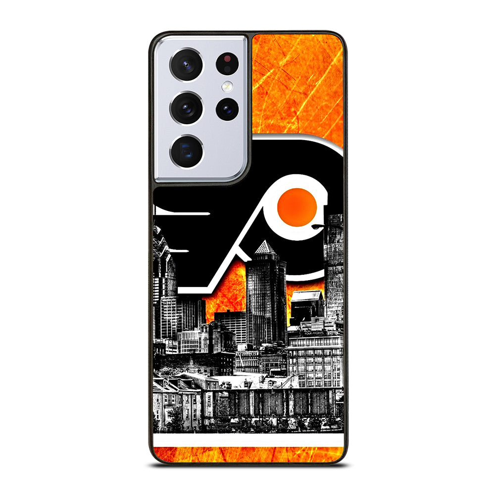 PHILADELPHIA FLYERS NHL LOGO 1 Samsung Galaxy S21 Ultra Case Cover