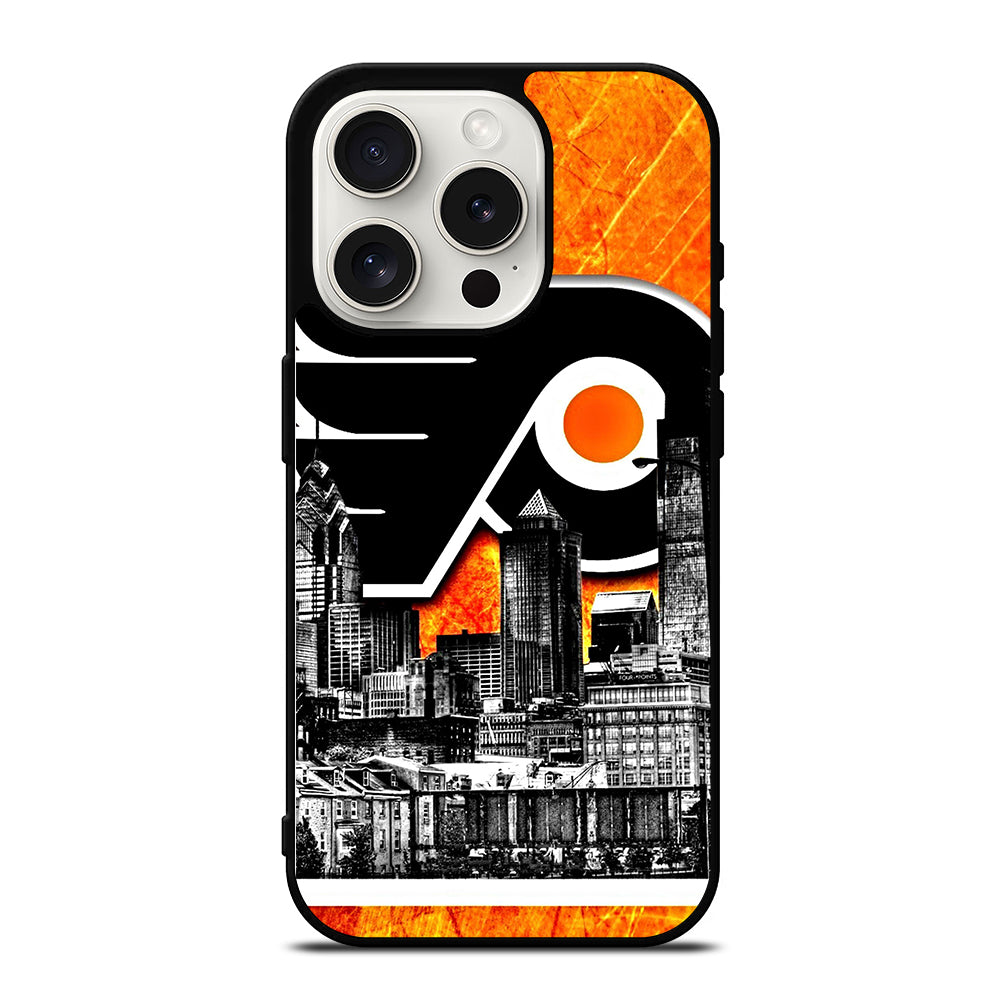 PHILADELPHIA FLYERS NHL LOGO 1 iPhone 15 Pro Case Cover