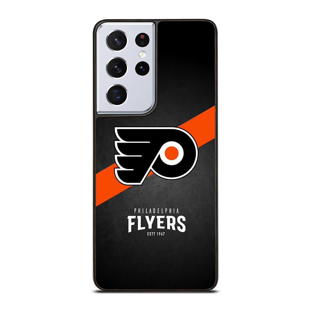 PHILADELPHIA FLYERS NHL LOGO 3 Samsung Galaxy S21 Ultra Case Cover