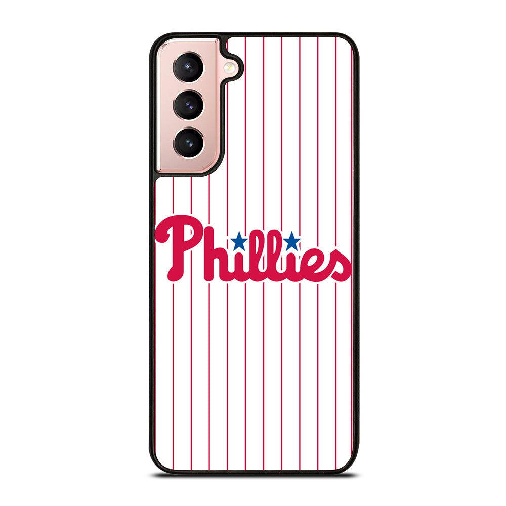 PHILADELPHIA PHILLIES MLB STRIPE Samsung Galaxy S21 Case Cover
