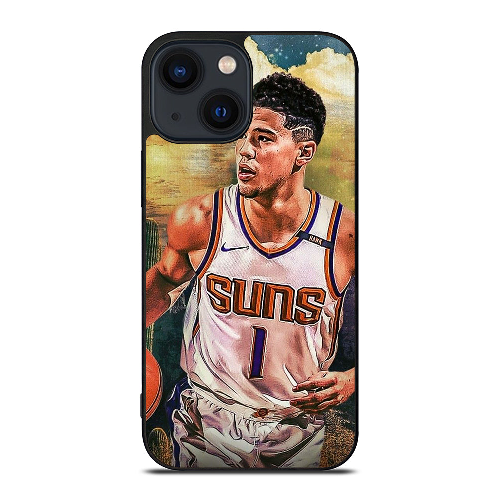 PHOENIX SUNS DEVIN BOOKER BASKETBALL iPhone 14 Plus Case Cover