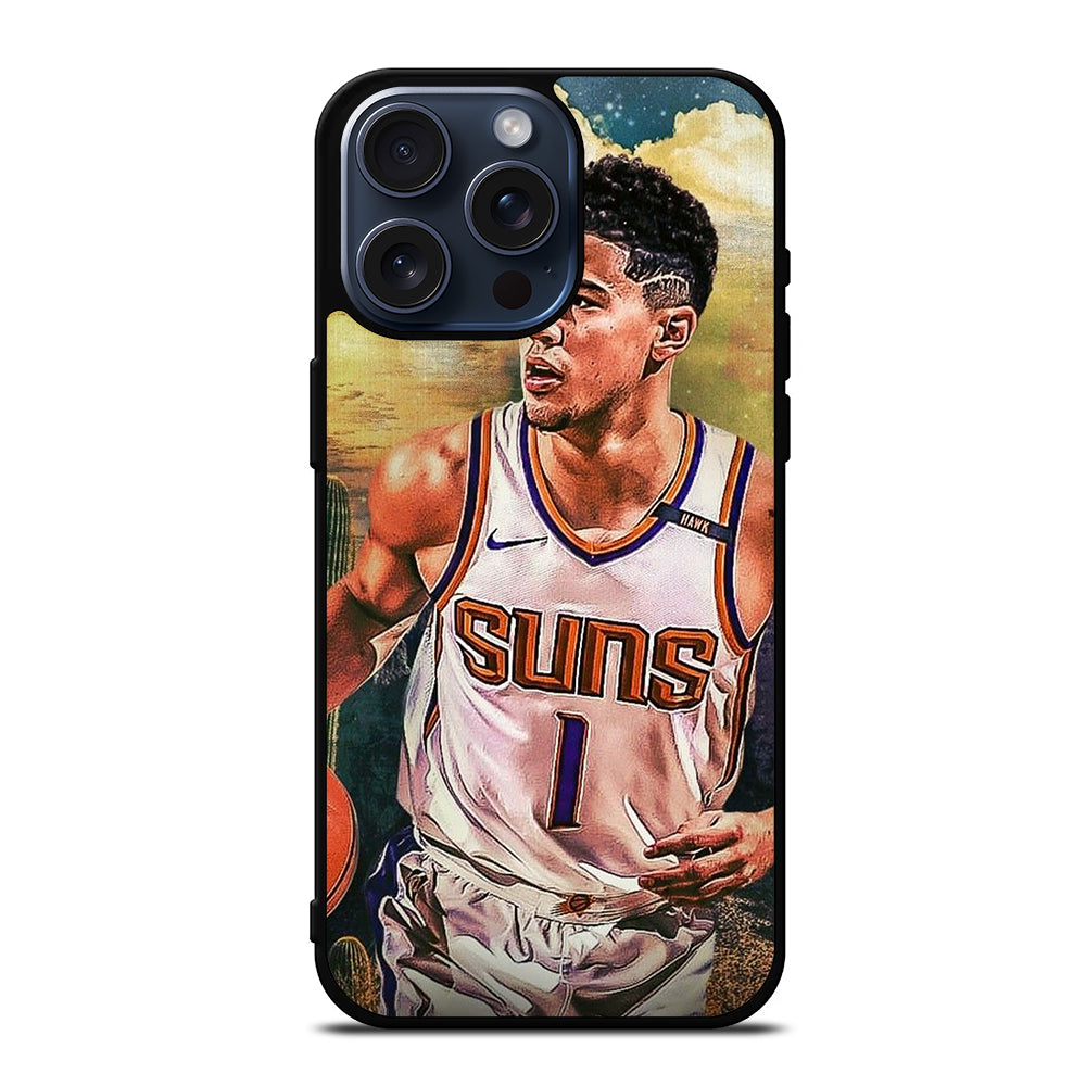 PHOENIX SUNS DEVIN BOOKER BASKETBALL iPhone 15 Pro Max Case Cover