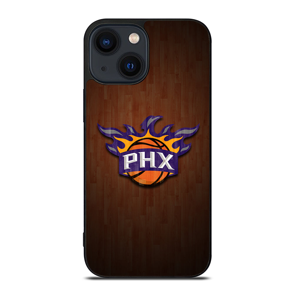 PHOENIX SUNS WOODEN LOGO iPhone 14 Plus Case Cover