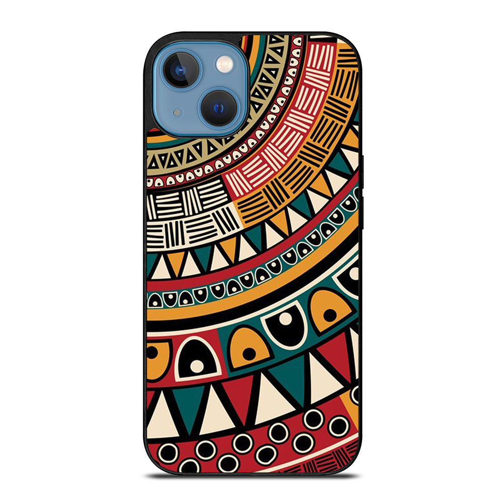 PIECE TRIBAL PATTERN ART iPhone 13 Case Cover