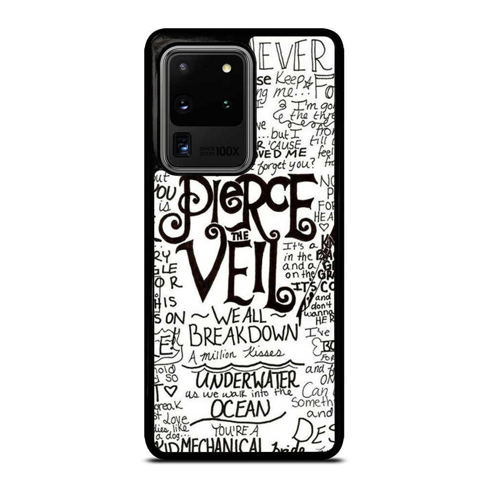 PIERCE THE VEIL LYRIC Samsung Galaxy S20 Ultra Case Cover