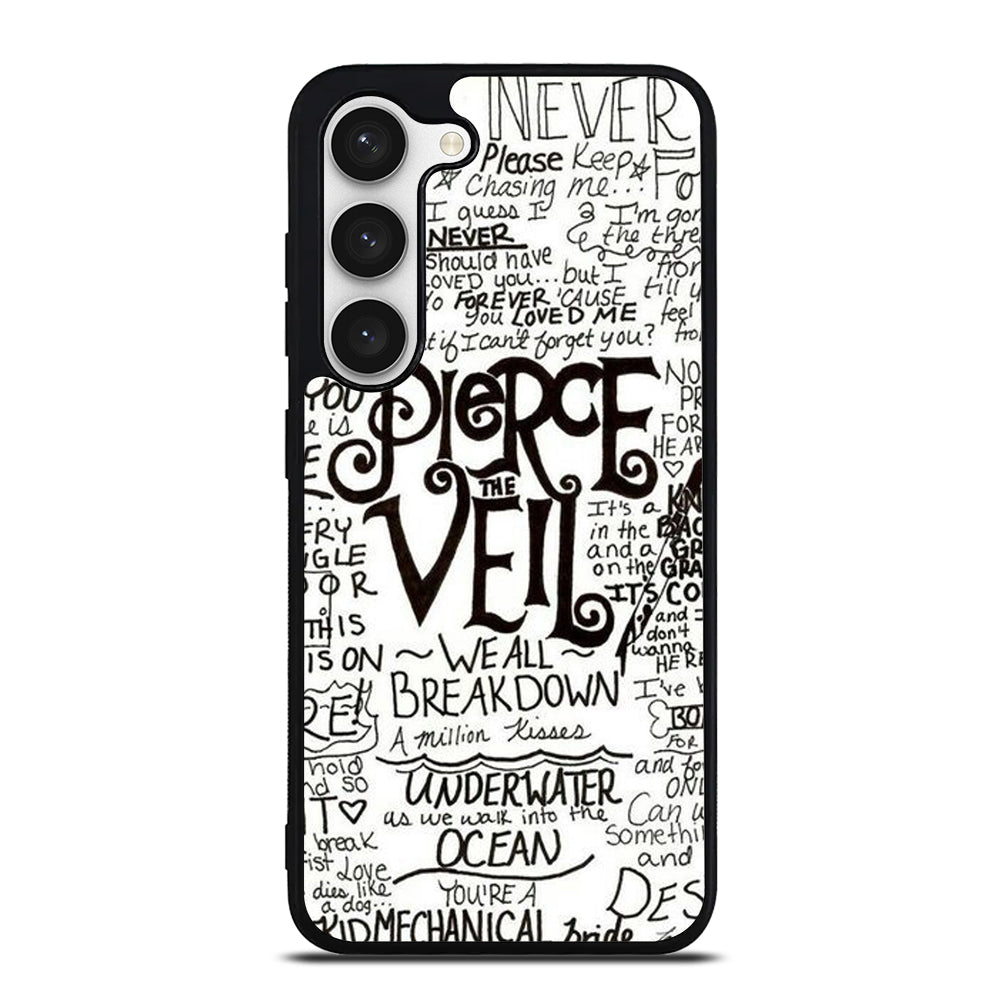 PIERCE THE VEIL LYRIC Samsung Galaxy S23 Case Cover