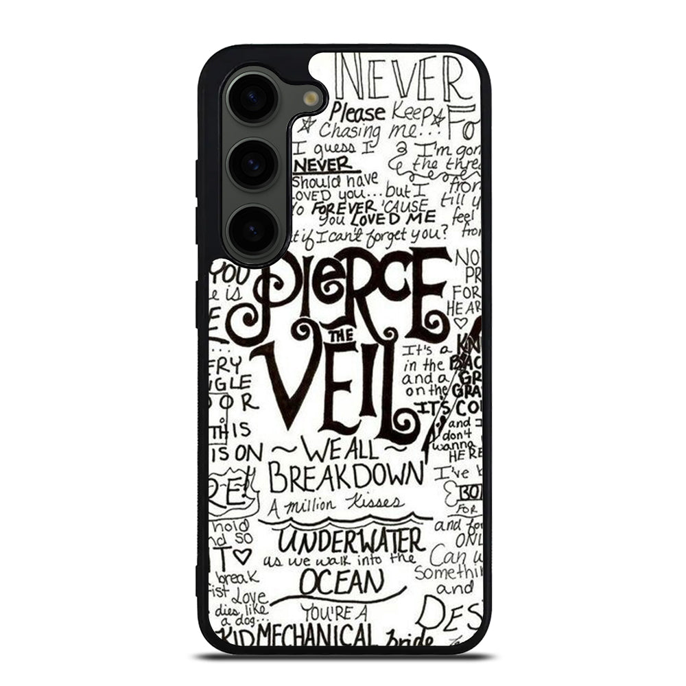 PIERCE THE VEIL LYRIC Samsung Galaxy S23 Plus Case Cover