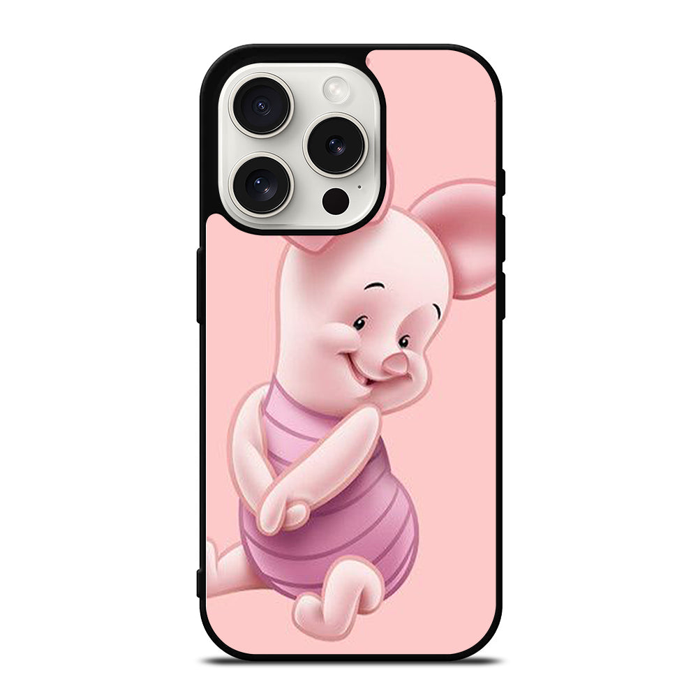 PIGLET WINNIE THE POOH CUTE iPhone 15 Pro Case Cover