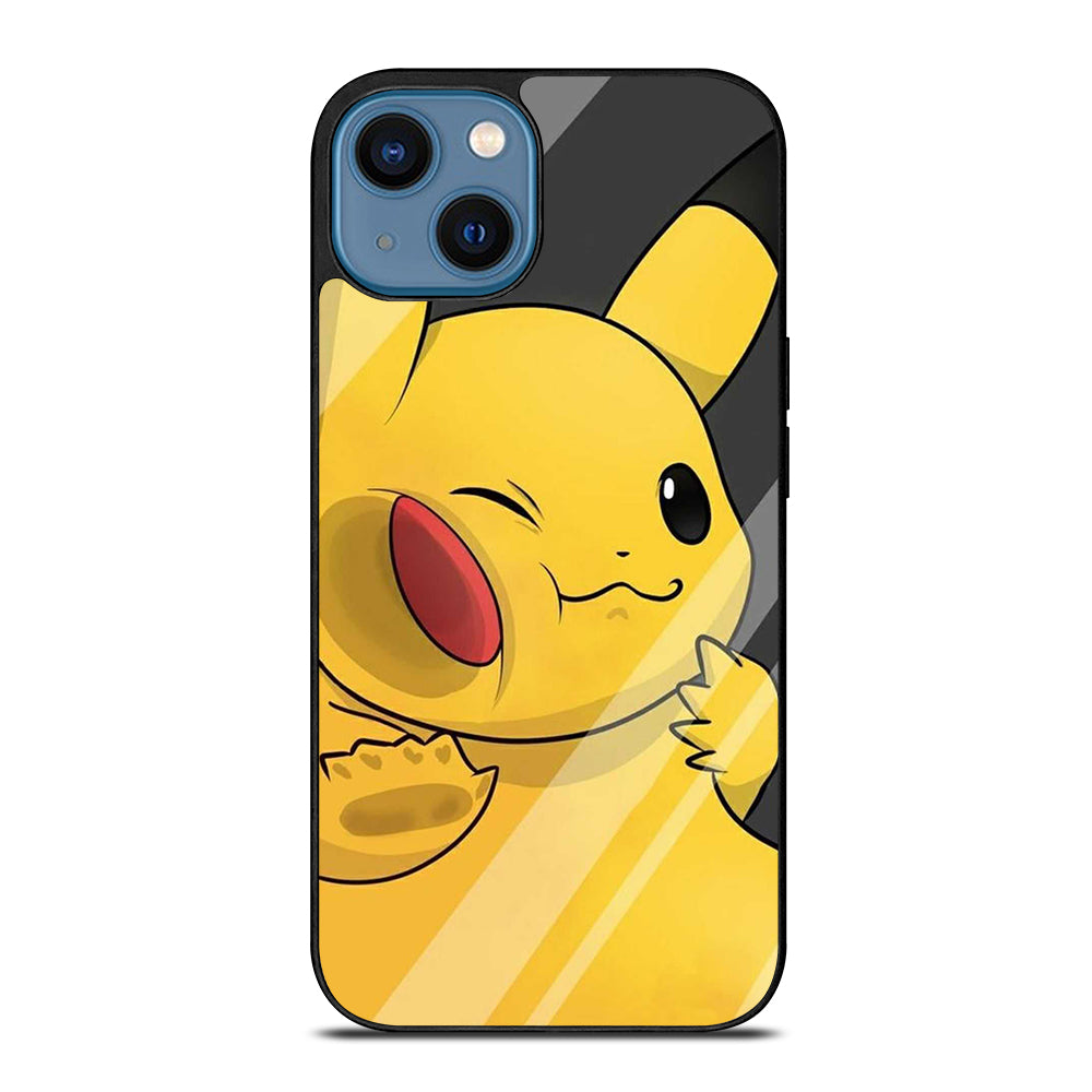 PIKACHU CUTE CARTOON iPhone 14 Case Cover