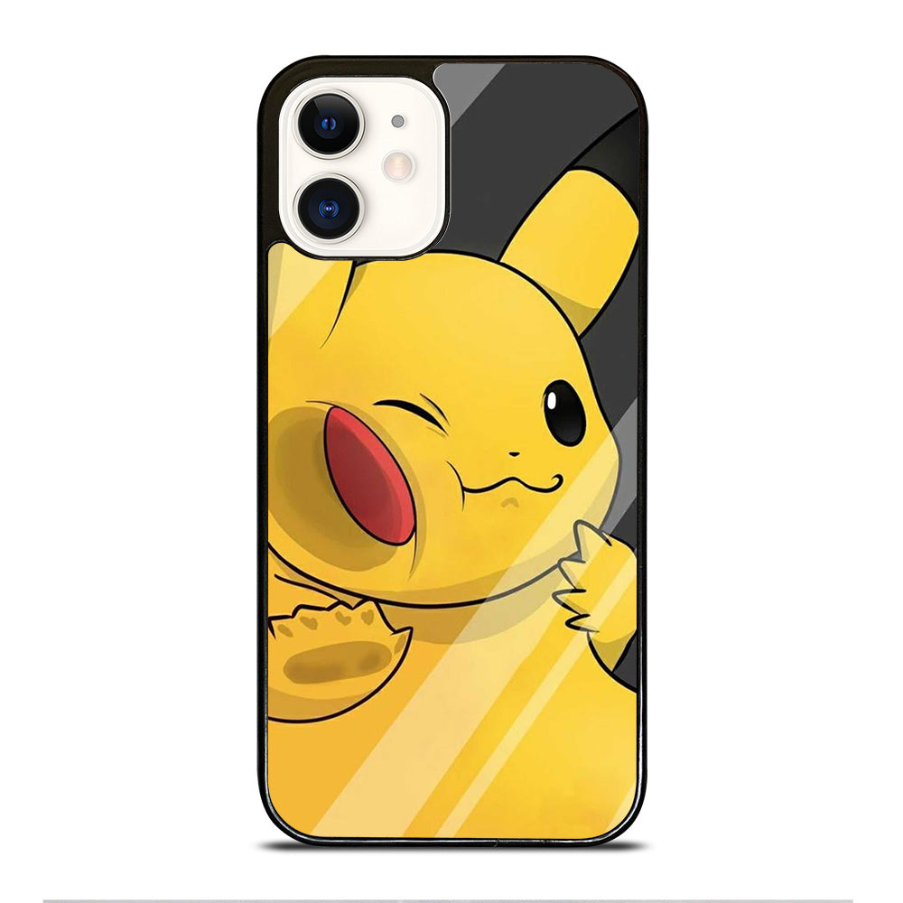 PIKACHU CUTE CARTOON iPhone 12 Case Cover