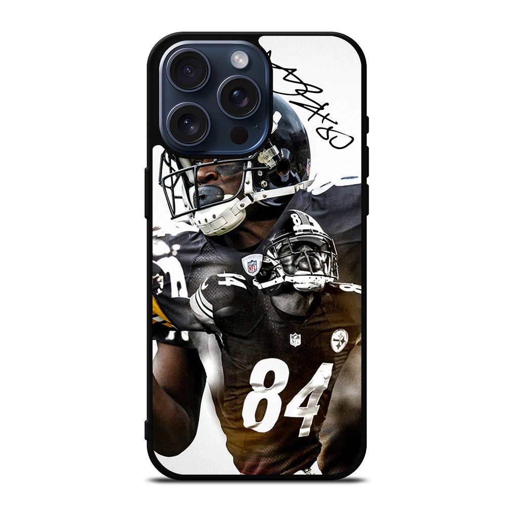 PITTSBURGH STEELERS ANTONIO BROWN SIGNATURE iPhone 15 Pro Max Case Cover