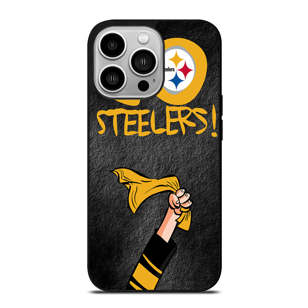 PITTSBURGH STEELERS GO STEELERS iPhone 14 Pro Case Cover