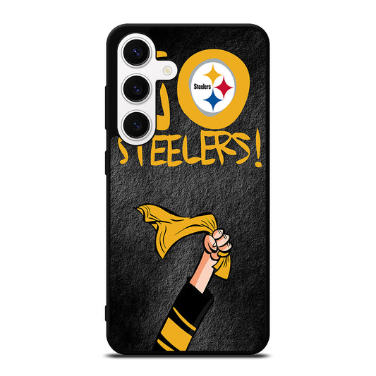 PITTSBURGH STEELERS GO STEELERS Samsung Galaxy S24 Case Cover
