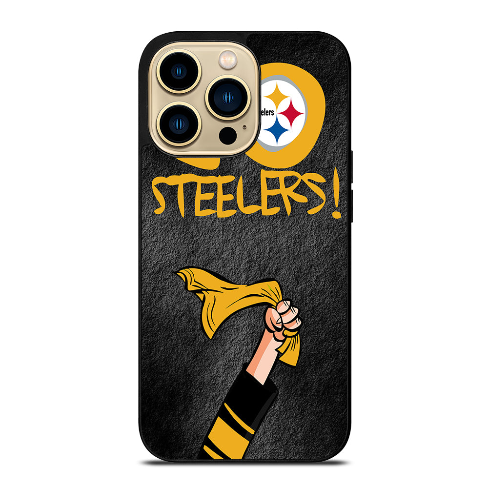 PITTSBURGH STEELERS GO STEELERS iPhone 14 Pro Max Case Cover